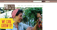 Desktop Screenshot of eatyouryardjax.com