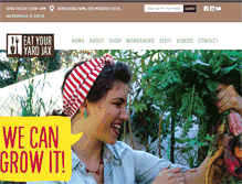 Tablet Screenshot of eatyouryardjax.com